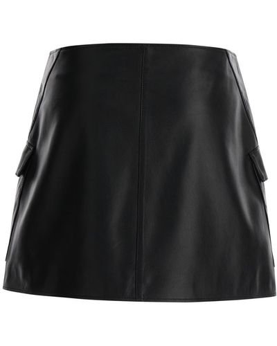 Arma Wallet Skirt With Pockets - Black