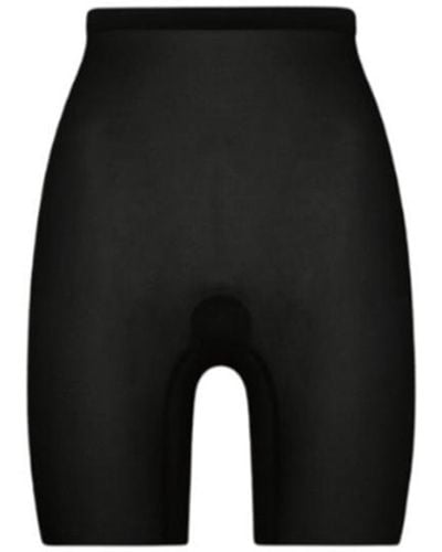 Wolford Tulle Control Shorts - Black