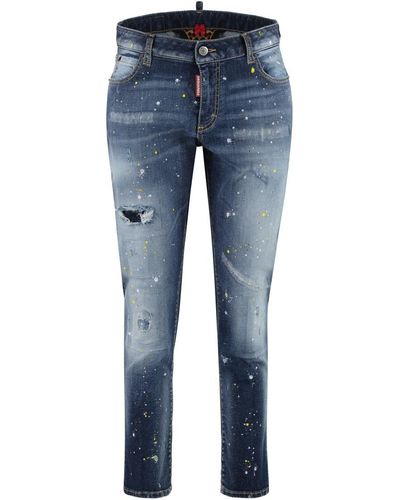 DSquared² Honey 5-pocket Jeans - Blue