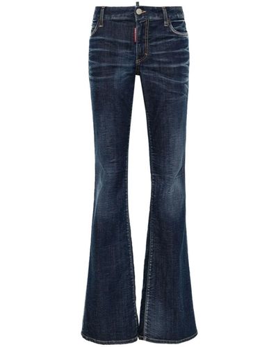 DSquared² Flared Jeans - Blue