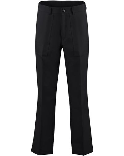 Moncler 2 1952 - Gabardine Trousers - Black