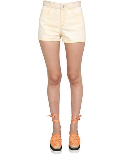 Stella McCartney Denim Shorts - White