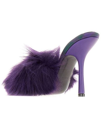 Burberry Heeled Shoes - Purple