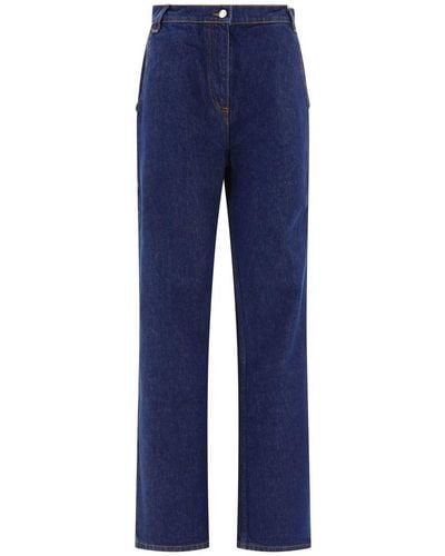 Magda Butrym Classic Flare Jeans - Blue