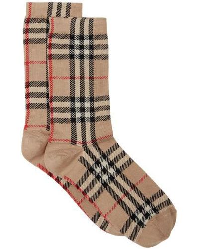 Burberry Socks - Brown