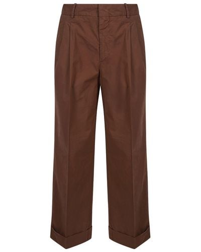Cellar Door Angie Trousers Clothing - Brown