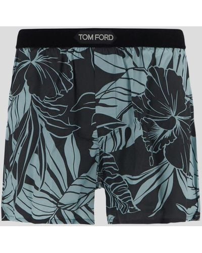 Tom Ford Silk Boxer - Green