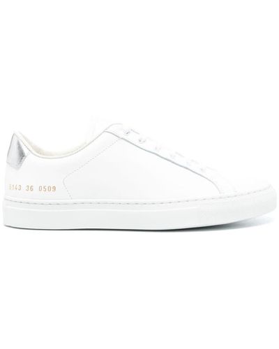 Common Projects Retro Classic Leather Trainers - White
