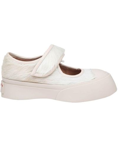 Marni Mary Janes Trainers - Natural