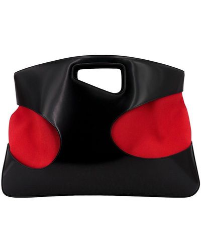 Ferragamo Leather Crossbody Bag - Red