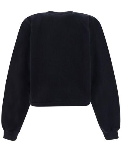Gucci Jersey Sweatshirt With Embroidery - Black