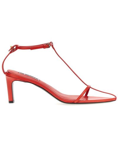 Jil Sander 'Tripon' Sandals - Red