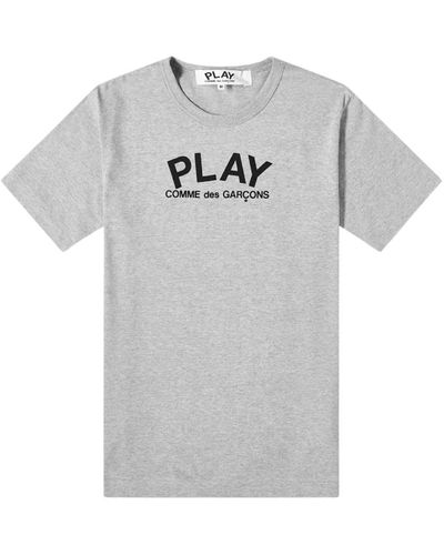 COMME DES GARÇONS PLAY Comme Des Garçons Play T.shirt - Grey