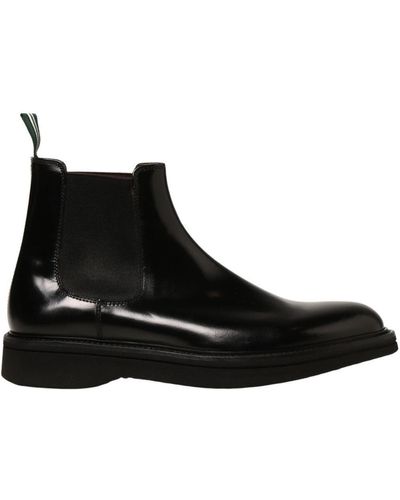 Green George Boots - Black