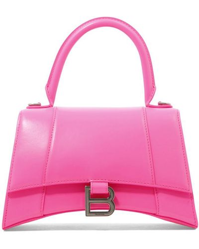 Balenciaga Hourglass S Handbag - Pink
