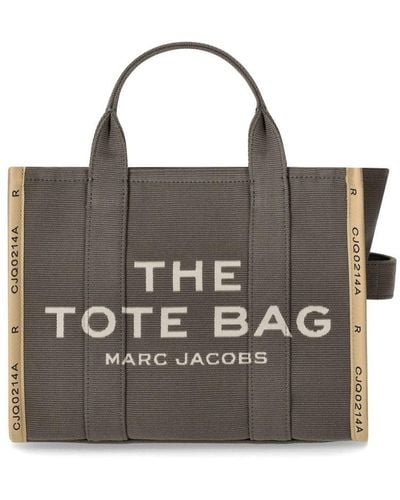 Marc Jacobs The Jacquard Medium Tote Bronze Handbag - Green