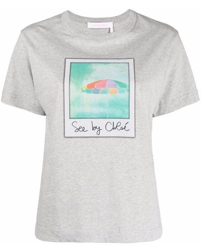 See By Chloé See By Chloé T-shirts And Polos Gray