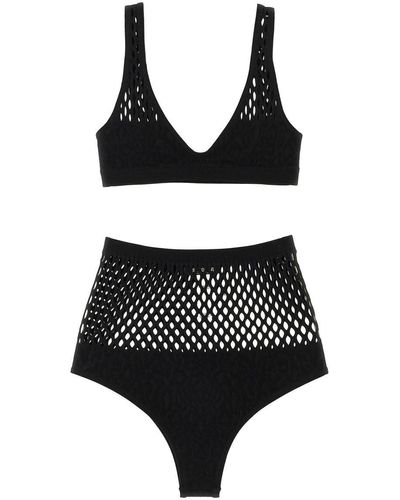 Roberto Cavalli Anatomic Beachwear - Black