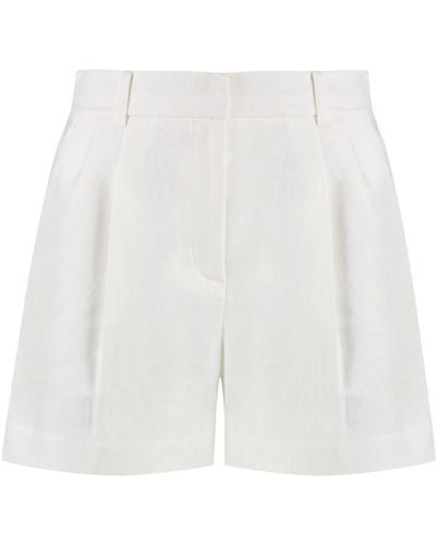 Michael Kors Linen Bermuda-shorts - White