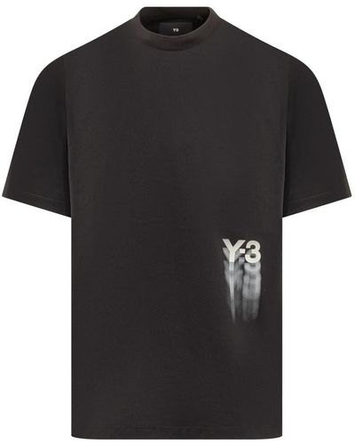 Y-3 Y-3 Gfx T-shirt - Black