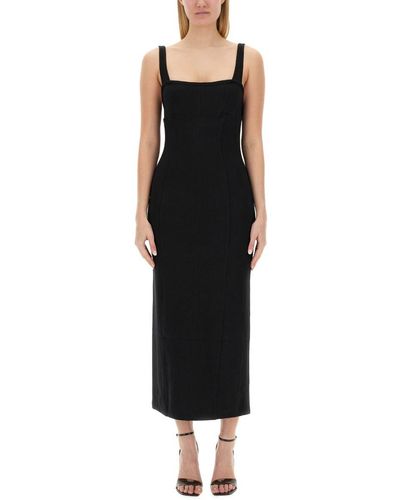 Helmut Lang Asymmetrical Dress - Black