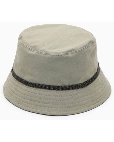 Brunello Cucinelli Caps & Hats - Grey