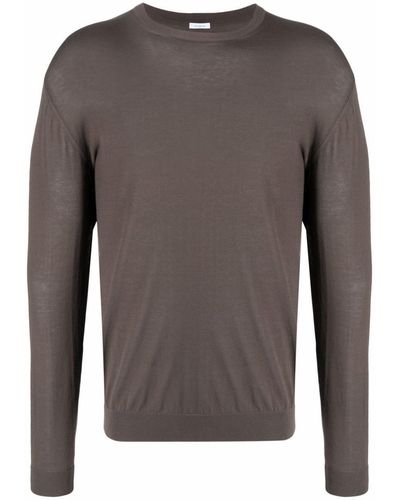 Malo Crew-neck Sweater - Grey