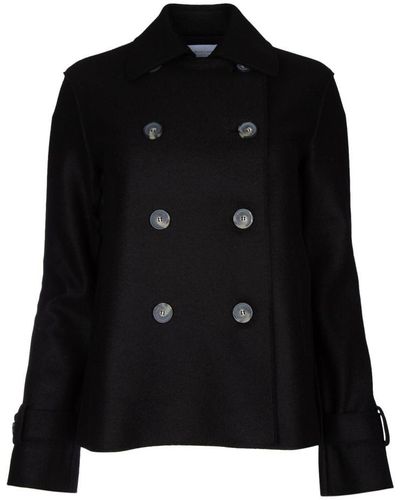 Harris Wharf London Jackets And Vests - Black