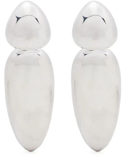 Monies Anniversary San Paolo Earring Accessories - White