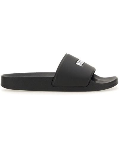 MSGM Slide Sandal - Black