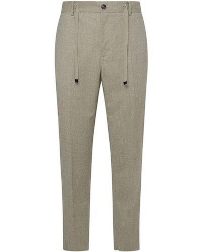 Brian Dales Grey Wool Pants