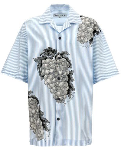 JW Anderson Grape Shirt, Blouse - Blue