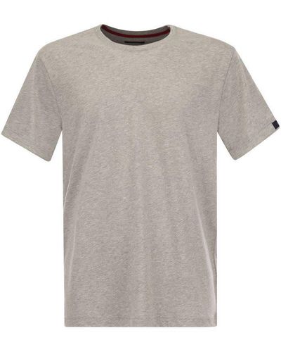 Fay Cotton T-shirt - Gray
