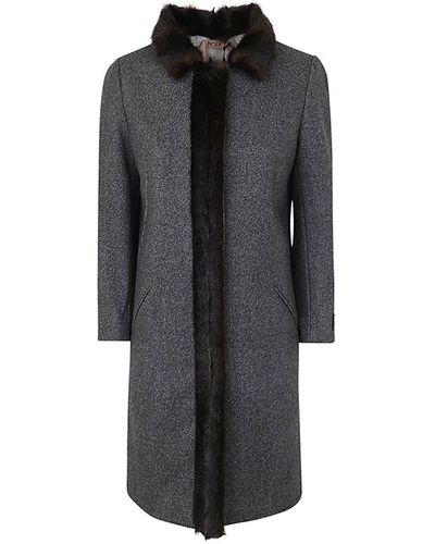 N°21 Short Coat Clothing - Gray