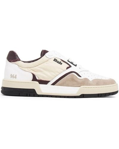 Rhude Racing Low-top Trainers - White