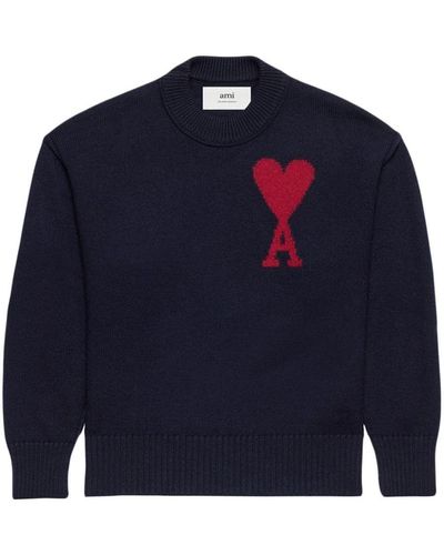 Ami Paris Crew neck sweaters for Men | Online Sale up to 53% off | Lyst