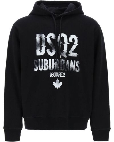 DSquared² "Suburbans Cool Fit Sweatshirt - Black