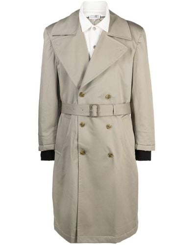 MM6 by Maison Martin Margiela Trench Coat - Natural