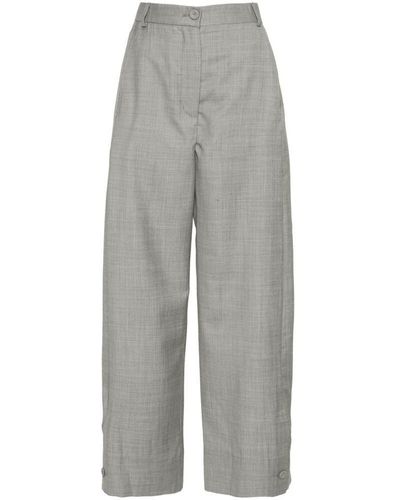 Mark Kenly Domino Tan Trousers - Grey