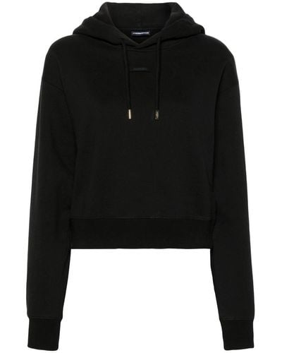 Jacquemus Le Hoodie Gros Grain Sweatshirt - Black