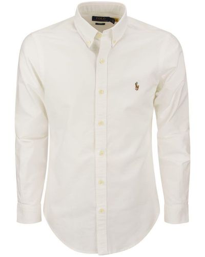 Polo Ralph Lauren Slim-fit Oxford Shirt - White