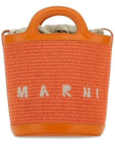 Marni Bucket Bag - Orange