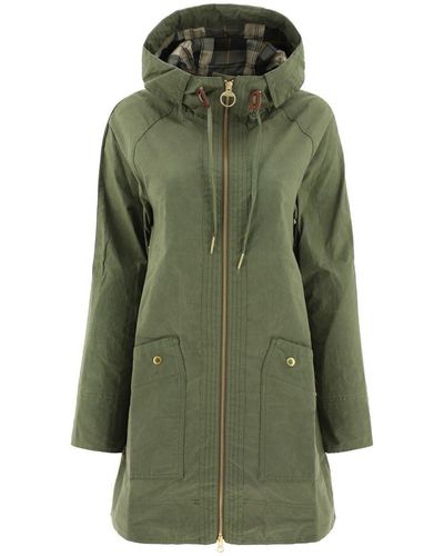 Green Short coats for Women | Lyst