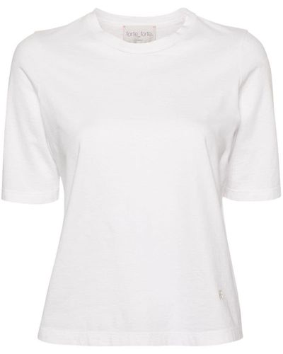 Forte Forte Organic Cotton T-Shirt - White