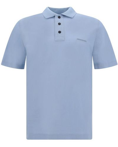 Ferragamo Polo Shirts - Blue