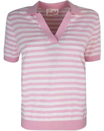 Mc2 Saint Barth Polo Shirt - Pink