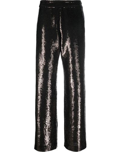 Golden Goose Sequined Trousers - Black