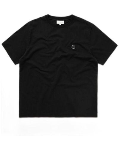 Maison Kitsuné T-shirts & Tops - Black