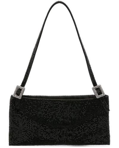 Benedetta Bruzziches Your Best Friend La Grande Crystal-embellished Handbag - Black