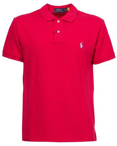 Ralph Lauren Polo Mm Men's Polo Shirt - Red